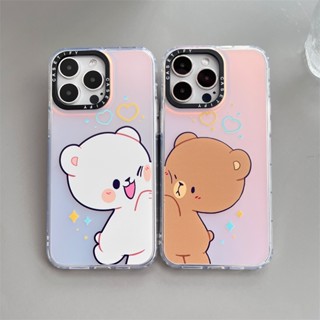 เคสโทรศัพท์มือถือ ลายหมี สําหรับ Iphone 7 8Plus 14 ProMax 13 ProMax 11 ProMax 12ProMax XS Max