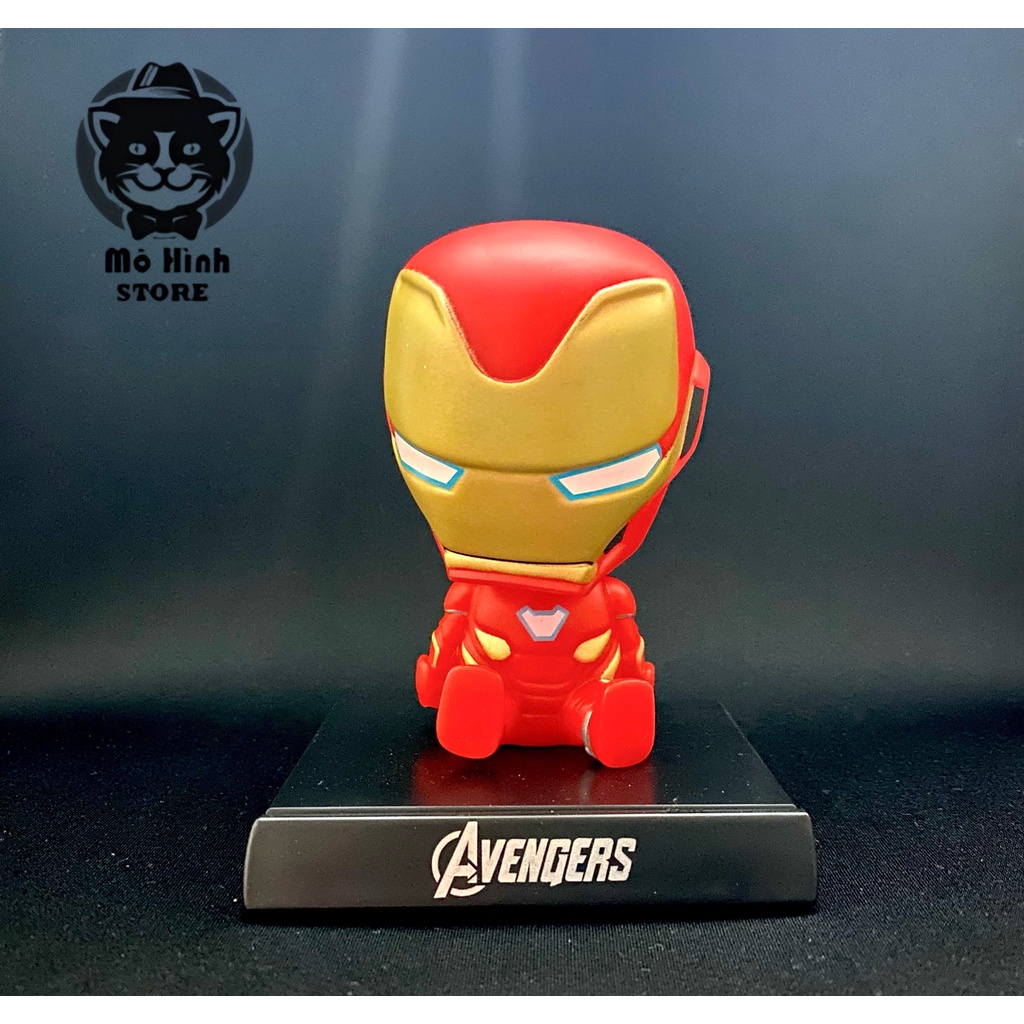Model Iron Man Shaking Head - Avengers - Head Shaker - กล ่ องสวย