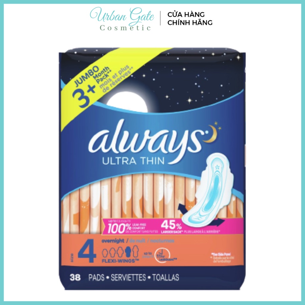 Always Ultra Thin 38 ชิ ้ น |Diana Sensi Cool Fresh Tampons