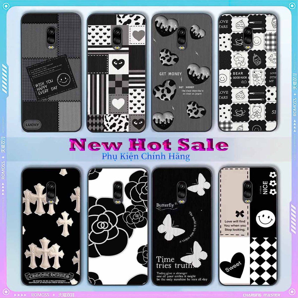 เคส Samsung J7 Plus / J7+ ลายขาวดํา