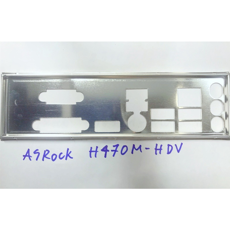 FE บล็อกหลัก ASROCK H470M-HDV (โล่เมนบอร์ด IO: 59)