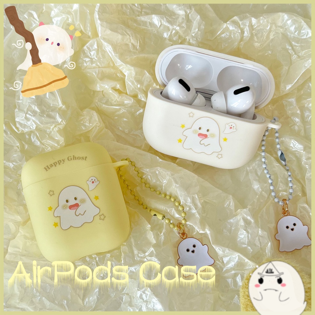 การ์ตูนการ์ตูนรูปแบบผีหูฟังสําหรับ AirPods4 กรณีนุ่มหูฟังป้องกันกรณีสไตล์ใหม่สําหรับ AirPodsPro2 หูฟังป้องกันกรณีใช้งานร่วมกับ AirPodsPro กรณี AirPods2gen