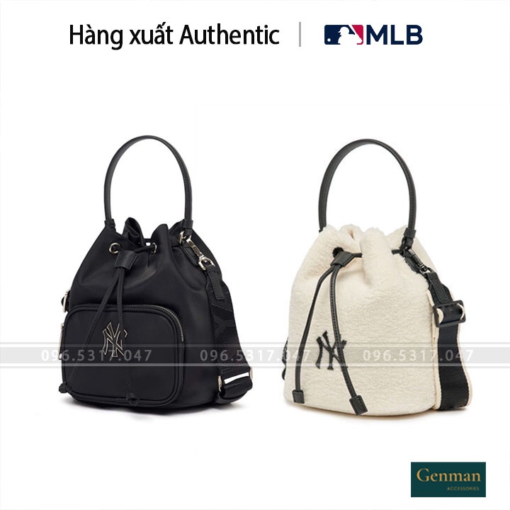 Mlb Monogram New York Draw Bag, NY MLB Women And Men Cross-Bag Handy
