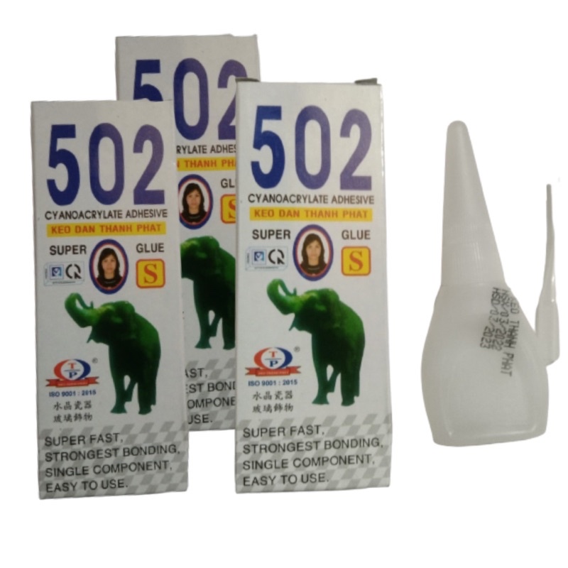 ขายส่ง_กล่อง 502 กาว ขนาด ส 502 ตราธารภัทร คุณภาพดี