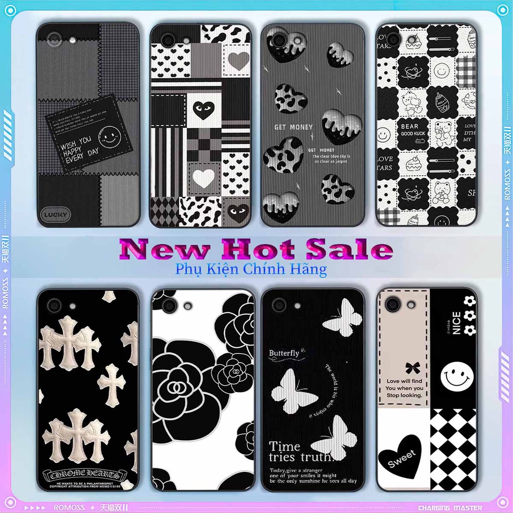 เคส Vivo Y81 / Y83 / Y83 Pro /Y96 ลายขาวดํา