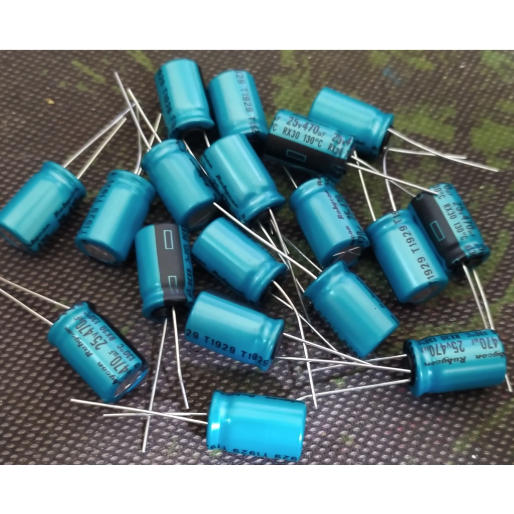 Rubycon Capacitor 470uF 25V - ของแท้