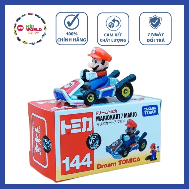 Tomica Box Mariokart7 รถโมเดลมาริโอ้ เบอร์ 144.