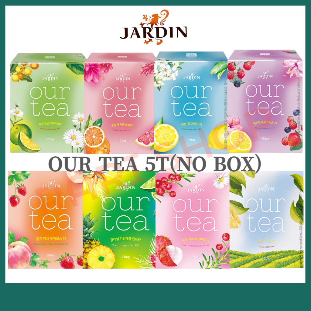 [JARDIN] Our Tea ชาผลไม้ 8 สไตล์ 5T (ไม่มีกล่อง)