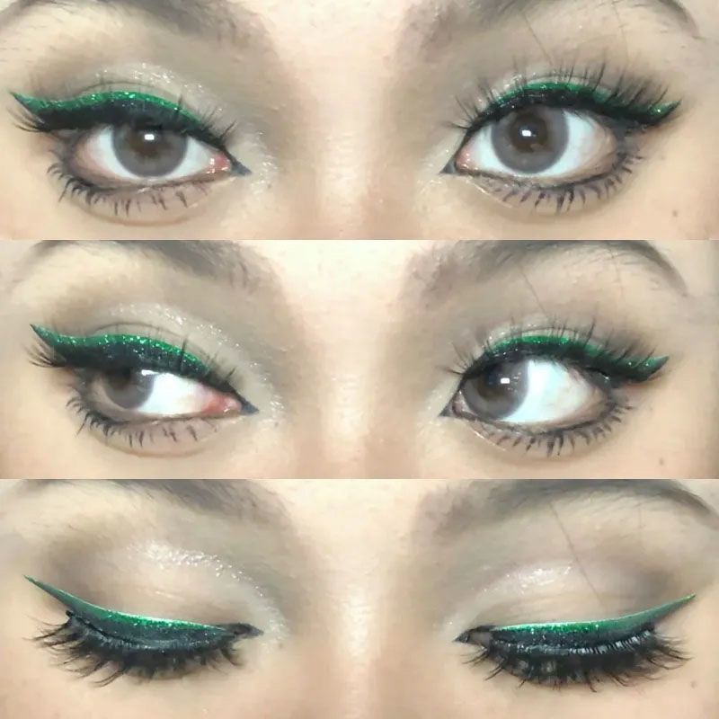 สติกเกอร์อายแชโดว์ อายไลเนอร์ อายแชโดว์ แต่งหน้า แคทอาย สะดวก และรวดเร็ว สําหรับมือใหม่ - รูปที่ 3