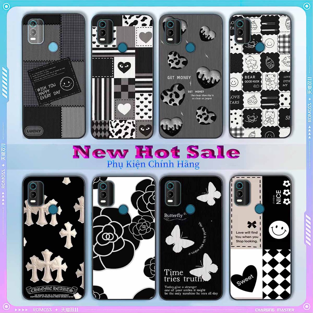 เคส Nokia C21 PLUS / G21 / G11 / G11 PLUS / G21 Plus ลายขาวดํา