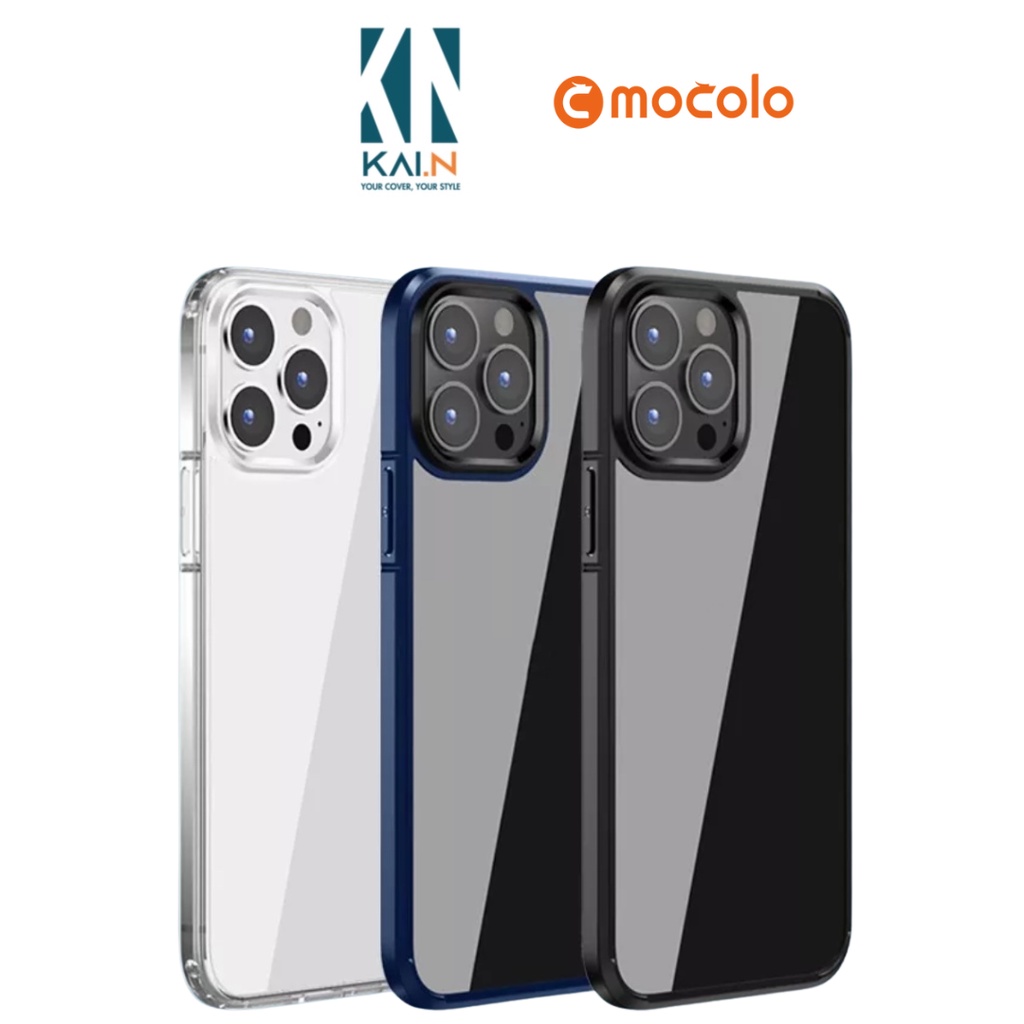 Mocolo K02 Bayer Duo เคสใสสําหรับ iPhone 14 ProMax / 14 Pro / 14 Plus/ 14, Anti-Yellow - สินค้าของแท