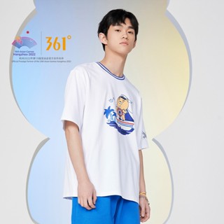 Kakao เสื้อยืดคอกลม แขนสั้น พิมพ์ลาย 361 องศา สําหรับผู้ชาย คู่รัก 652226105