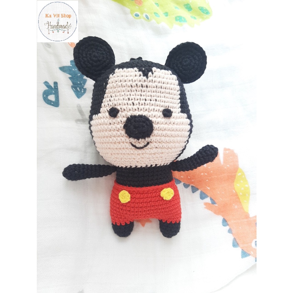 พวงกุญแจ MICKEY MOUSE ของเล่นขนสัตว์