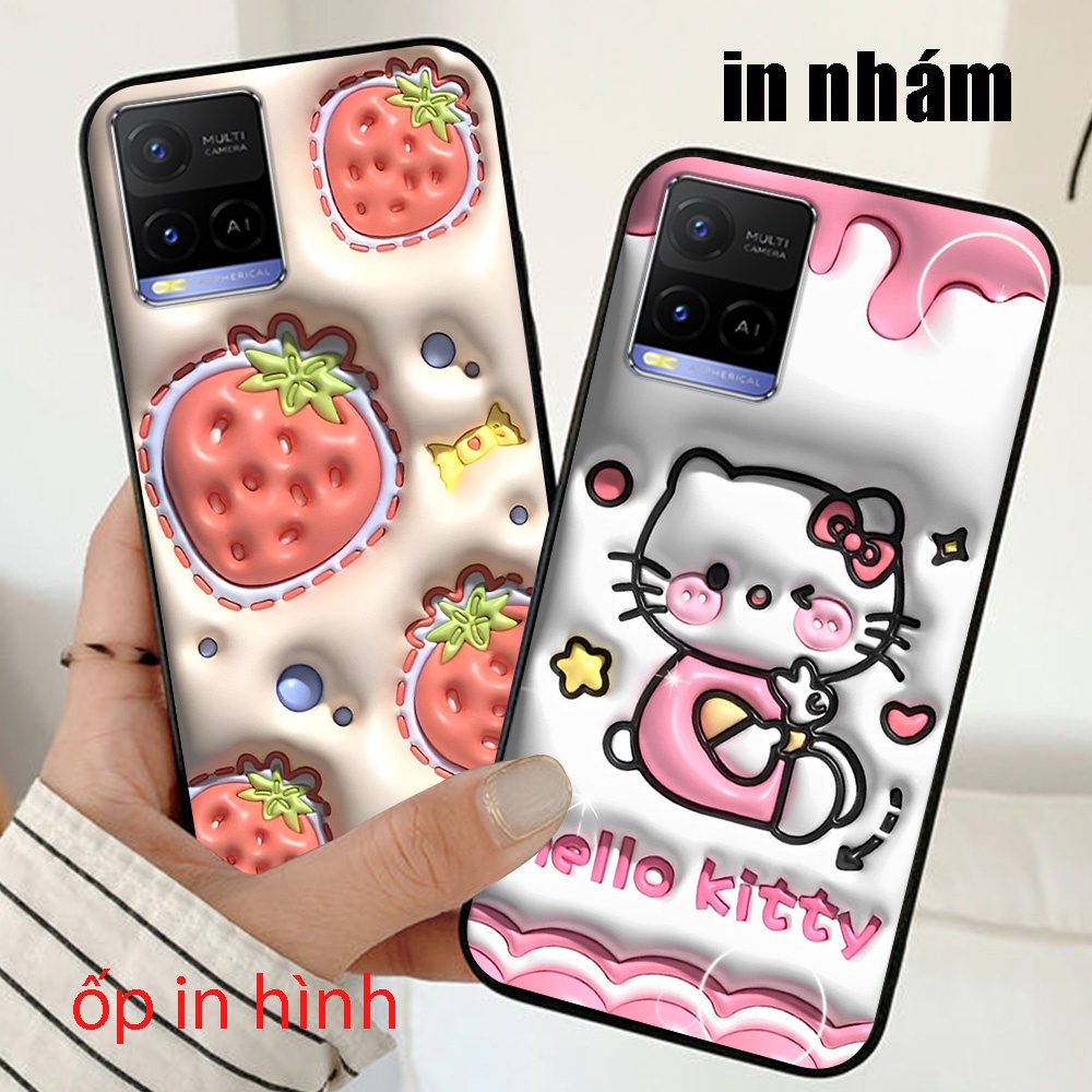 เคส vivo y21 / vivo y21s / vivo y33s ล่าสุดพิมพ์ลายผลไม้ 3 มิติ