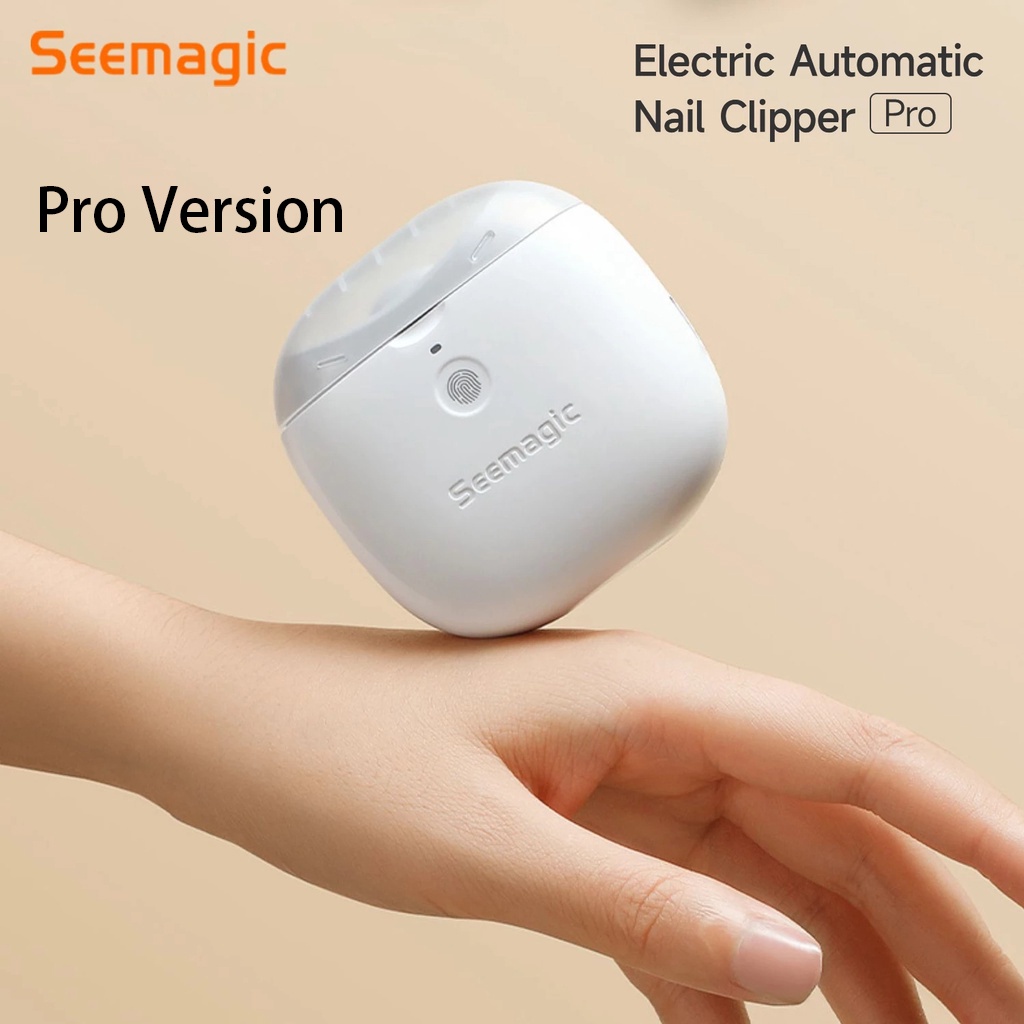 Seemagic Pro กรรไกรตัดเล็บไฟฟ้า พร้อมแสงไฟ กรรไกรตัดเล็บ กรรไกรตัดเล็บเด็ก เครื่องตัดเล็บไฟฟ้า เครื่องตัดเล็บไร้สาย ราคา ถูกที่สุด ดีลบีเคเค