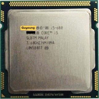 หน่วยประมวลผล CPU Core i5-680 i5 680 3.6 GHz 4M 73W LGA 1156