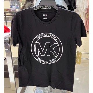 เสื้อยืดลําลอง แขนสั้น คอกลม พิมพ์ลาย Michael Kors สําหรับผู้ชาย และผู้หญิง