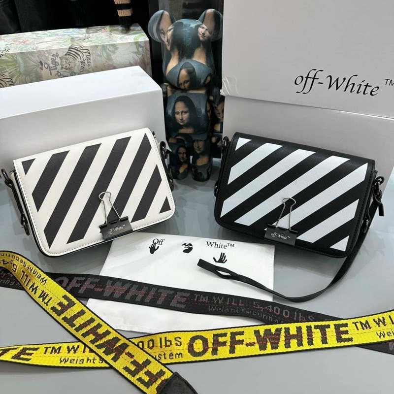 ️[คุณภาพสูง] - Ow Crossbody Bag - Bag Off White Premium Version 2 Straps Full Box Magnet Standard 1 