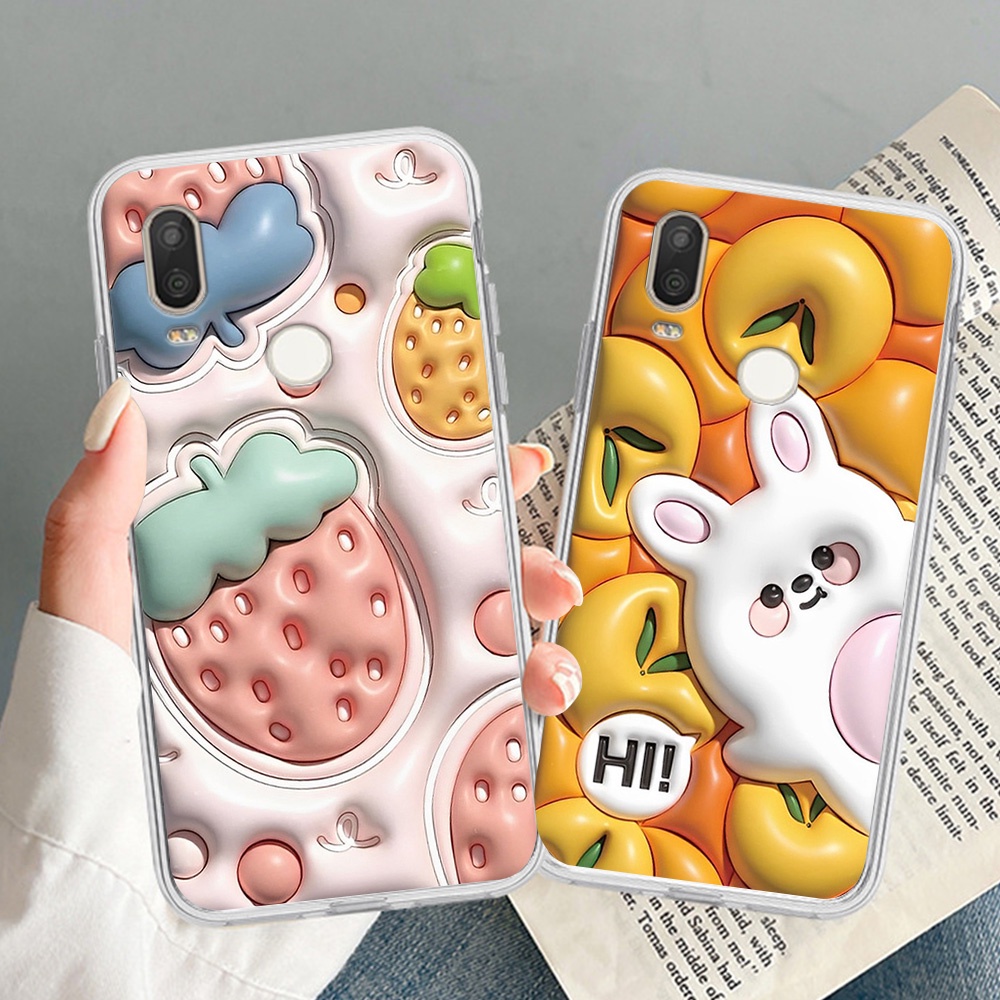 เคส Vsmart Active 1 / vsmart Active 1 Plus / vsmart Active 1+ พิมพ์ลายผลไม้ 3 มิติล่าสุด