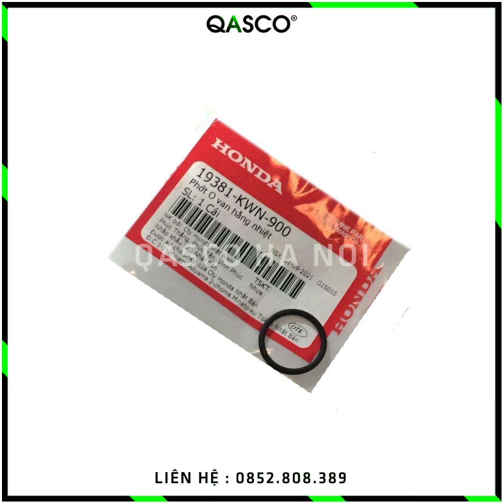 HONDA 19381KWN900_HONDA วาล์วเทอร์โมสแตติก ซีล O แชร์กับรุ่น QASCO อะไหล่มอเตอร์ไซค์_H455