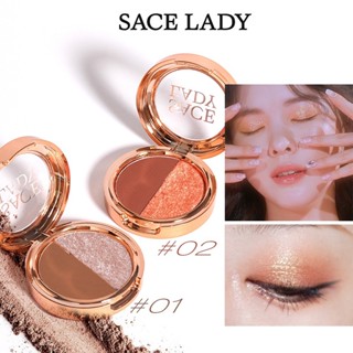 Sace LADY พาเลทอายแชโดว์ เนื้อแมตต์ กลิตเตอร์ ติดทนนาน