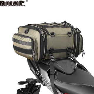 Rhinowalk 19L-26L กระเป๋าเดินทาง กันน้ํา ขยายได้ สําหรับรถจักรยานยนต์