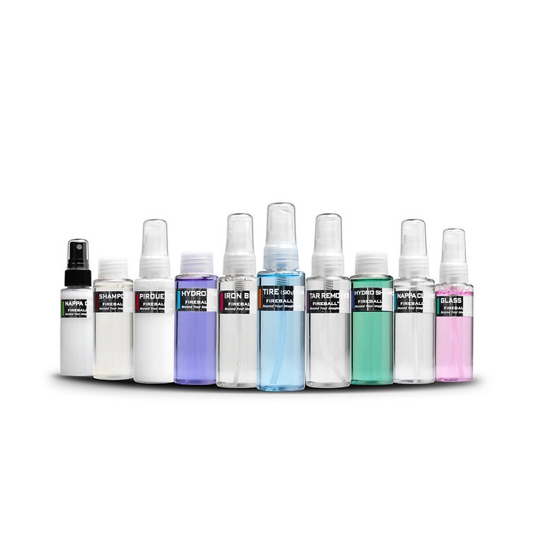 ชุดผลิตภัณฑ์ดูแลรถยนต์ขนาดเล็ก Fireball Top 12 Mini ชุด 12 ชิ้น 50ml/ขวด ผลิตภัณฑ์ Fireball ของแท้ เ