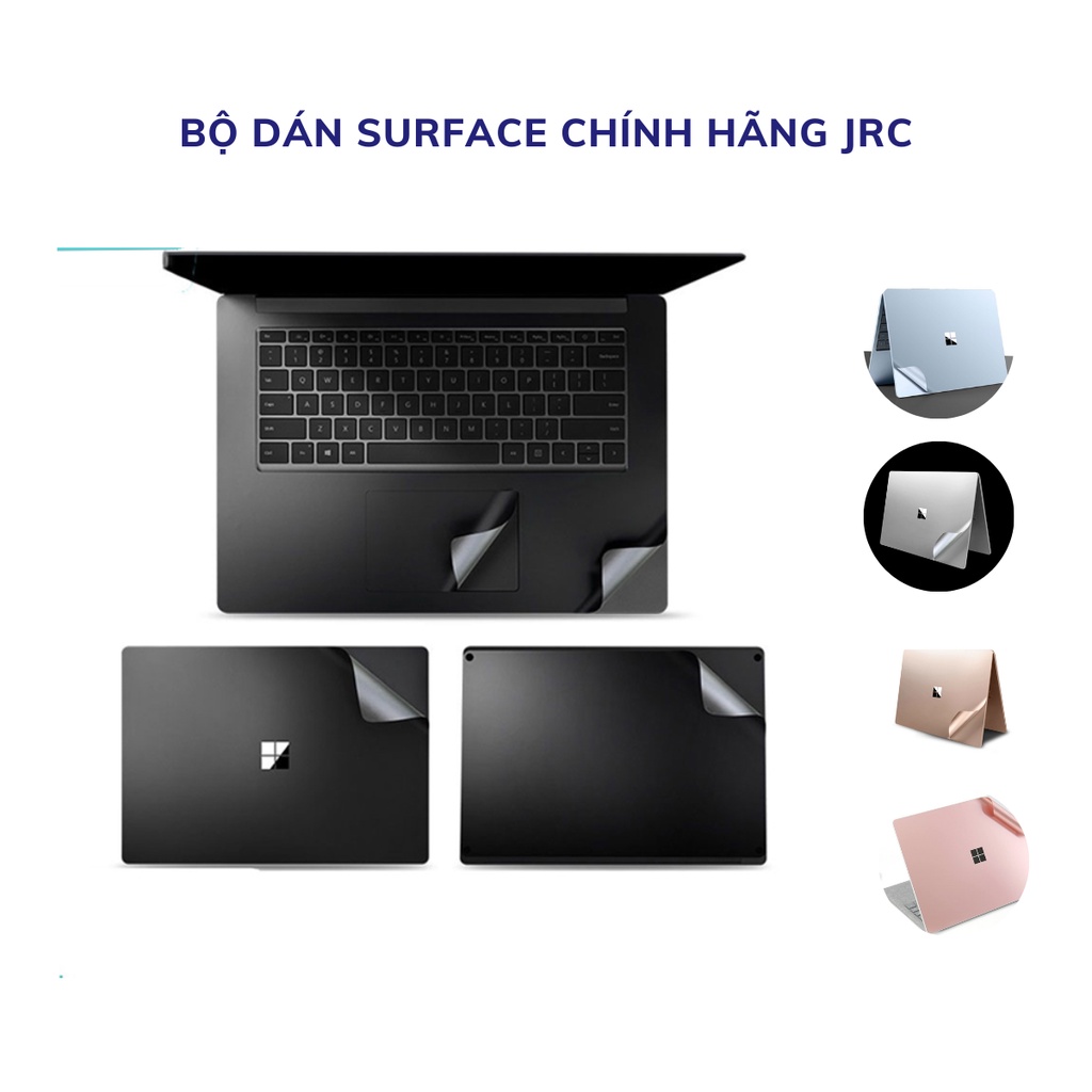 JRC Surface Laptop 1/2/3/4 ของแท้ ชุดสติ๊กเกอร์ Surface book 4in1 - กันรอย ระบายความร้อนได้ดี - DS01