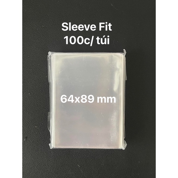 [Ramen02] Wrap 100 Sleeve fit card to fit Pokémon, One Piece,... 64x89mm ผิวเรียบเนียนสวย