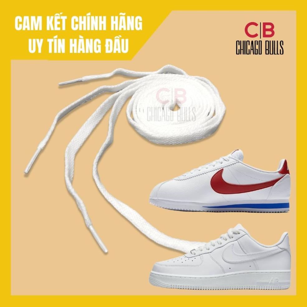 (ของแท้ - Chicago) เชือกผูกรองเท้าสําหรับ NIKE - Jordan, M2K, Zoom, Air Max