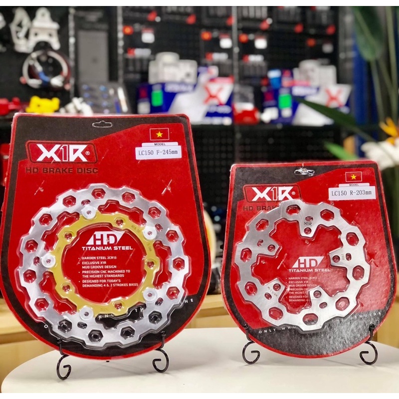 X1R Exciter150 แผ่นหน้าและหลังขอบอลูมิเนียม (สินค้า X1R ของแท้) =====
