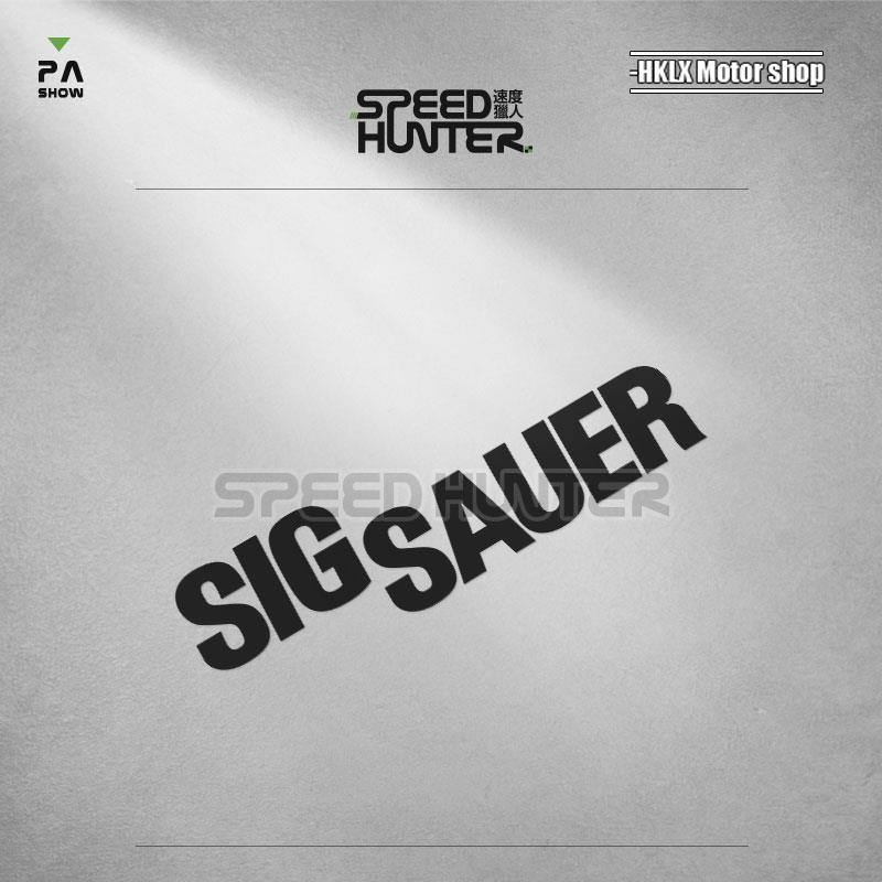 SigSauer SigSauer Industries ทหาร มาตรฐาน Z04 Body สติกเกอร์ระเบิดน้ําสะท้อนแสง Decalproduct