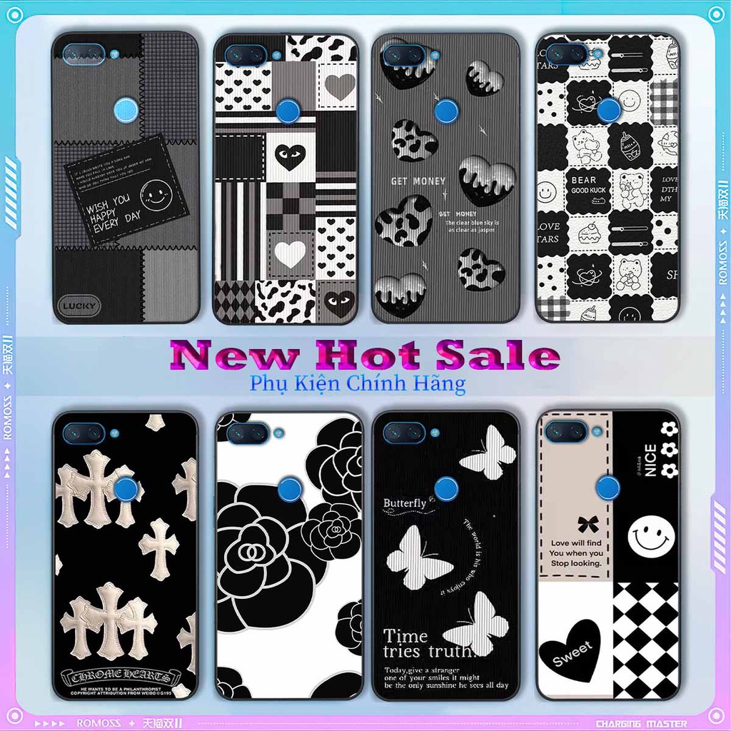 เคส Xiaomi Mi 8 SE / Mi 8 Lite ลายขาวดํา