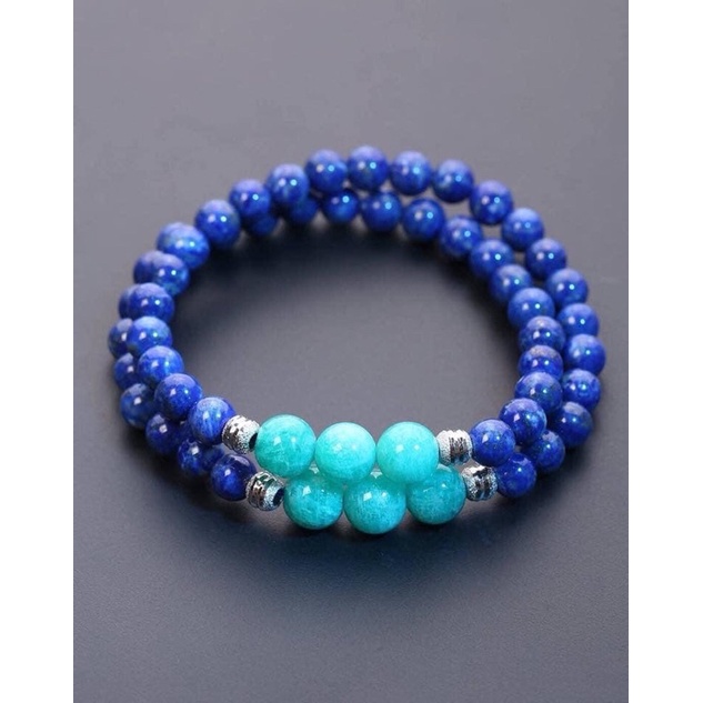 [GEM4LIFE] AQUAMARINE MIX KYANITE STONE