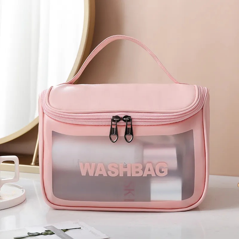 WASHBAG กระเป๋าเครื่องสําอางสําหรับเดินทางกันน้ําแบบใส