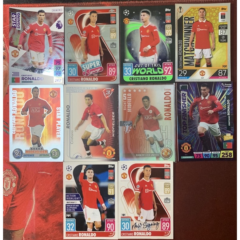การ์ดฟุตบอล Match Attax Ronaldo