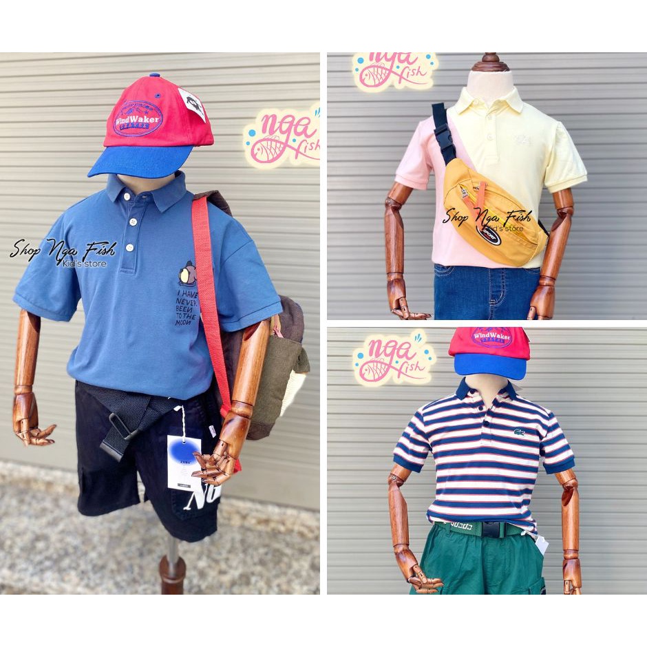 เสื้อโปโล Mayboys บุคลิกรัสเซีย Fish A1P57 - A1K5T5 - A1P3X0