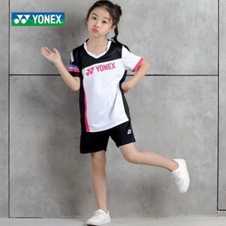 Yonex เสื้อกีฬาแขนสั้น สําหรับฝึกแบดมินตัน 1908B