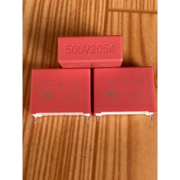 (10 ชิ้น)คุณภาพดี non-polar power filter capacitor 1uF-275V 2uf-500V 275V 500V