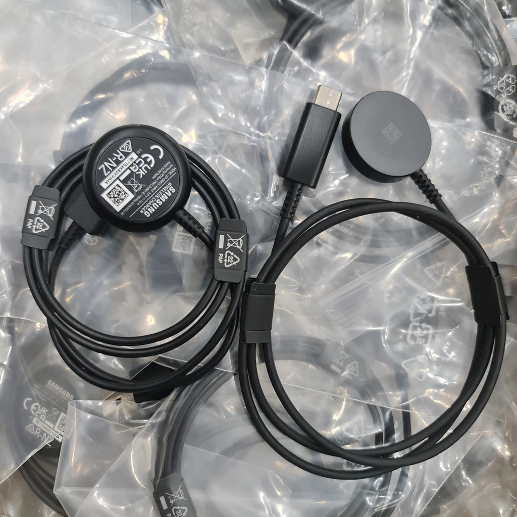 Đế sạc samsung galaxy watch 3/4, watch 5, watch 6 , watch 7 active 1/2 - usb- type C - hàng zin new