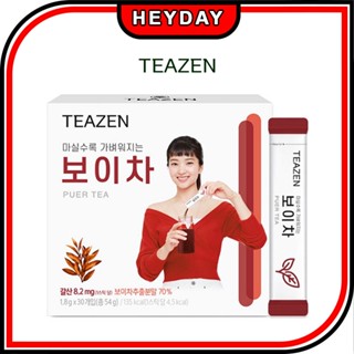 [TEAZEN] ผงชา Puer สารสกัดจากชา 30 ซอง / ชา Puer ผสมน้ําชา / ใยอาหาร / อาหาร / ชาเพื่อสุขภาพ / เครื่องดื่มเพื่อสุขภาพ / ควบคุมอาหาร / ชา Puer เข้มข้นสูง