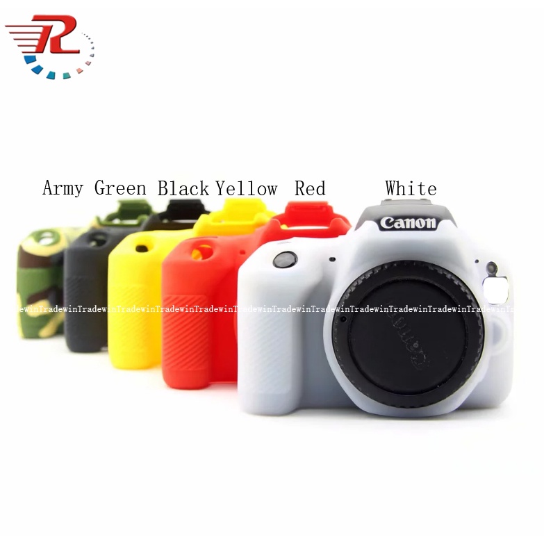 Canon EOS 250D ยางซิลิโคนกล้องเคสสําหรับ Canon EOS 250D