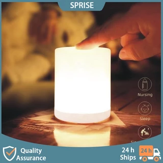 Sprise โคมไฟตั้งโต๊ะ LED ทรงกลม ขนาดเล็ก สําหรับอ่านหนังสือ ห้องนอน ทางเดิน ห้องน้ํา