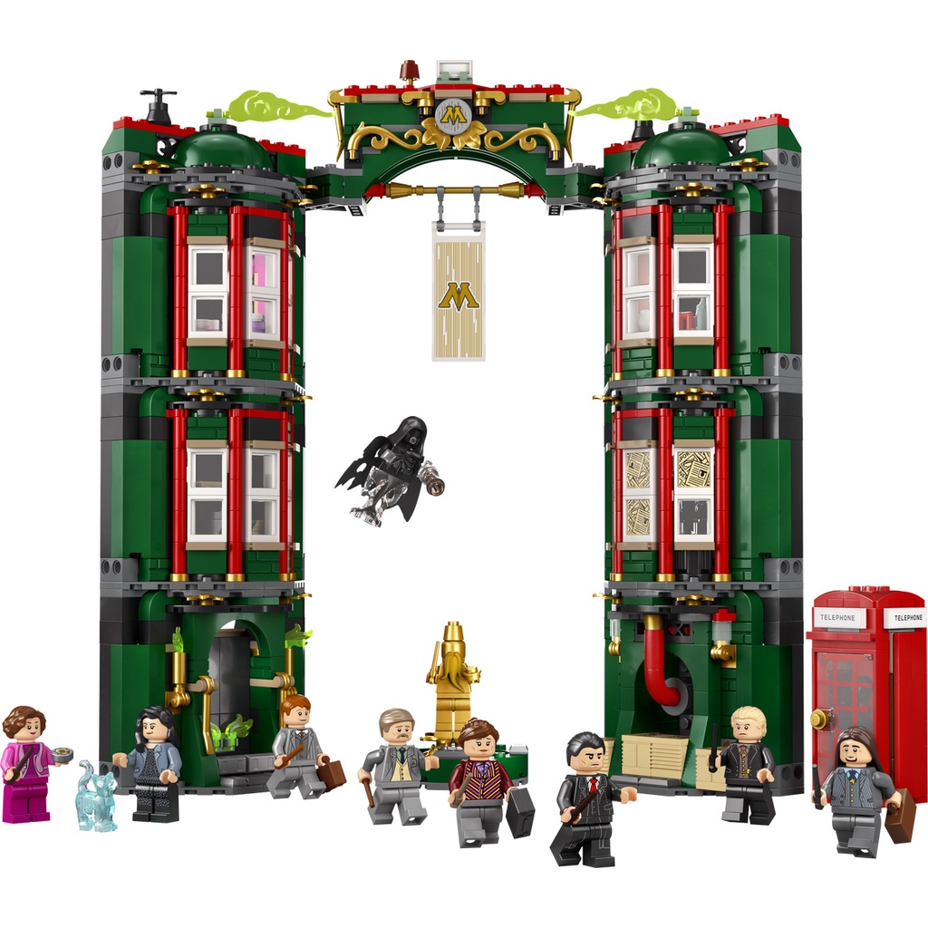 OEM Harry Potter Magic Set 6403 3D Assembly Model Toy (990 ชิ้น, 76403 The Industry of Magic)