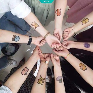 Miếng Dán Hình Xăm Hoạt Hình Pokemon Chống Nước Dễ Thương