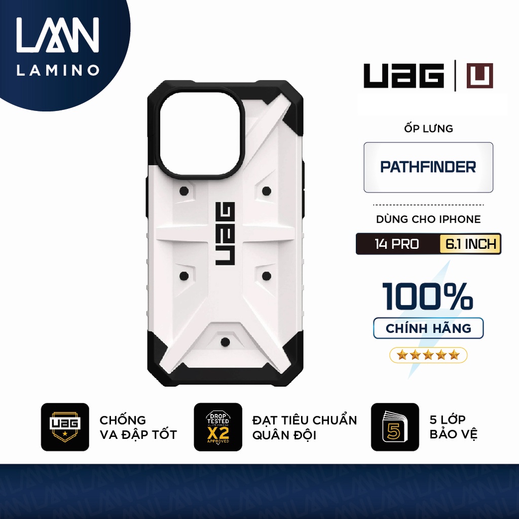 [Liquidation] เคส UAG PATHFINDER สําหรับ iPhone 14 Pro [6.1 INCH] LAMINO