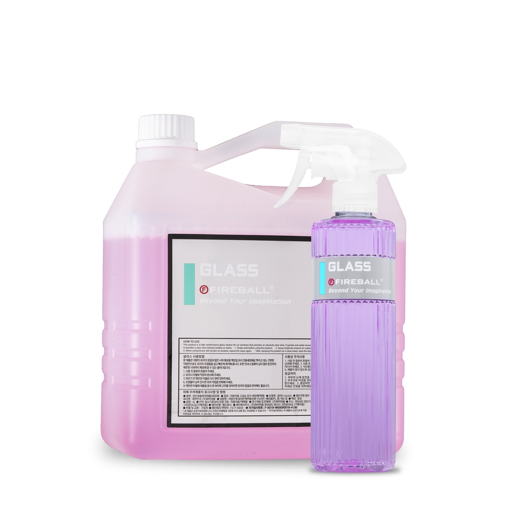 น้ํายาทําความสะอาดกระจกรถยนต์ระดับพรีเมียม CREATES FIREBALL GLASS LOTUS LEAF EFFECT, ผลิตภัณฑ์ FIREB