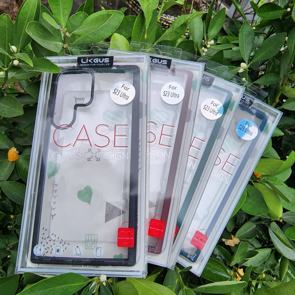 เคส Samsung S23 / S23 PLUS / S23 ULTRA /S21 / S21 plus / S21 Ultra โปร่งใส Likgus