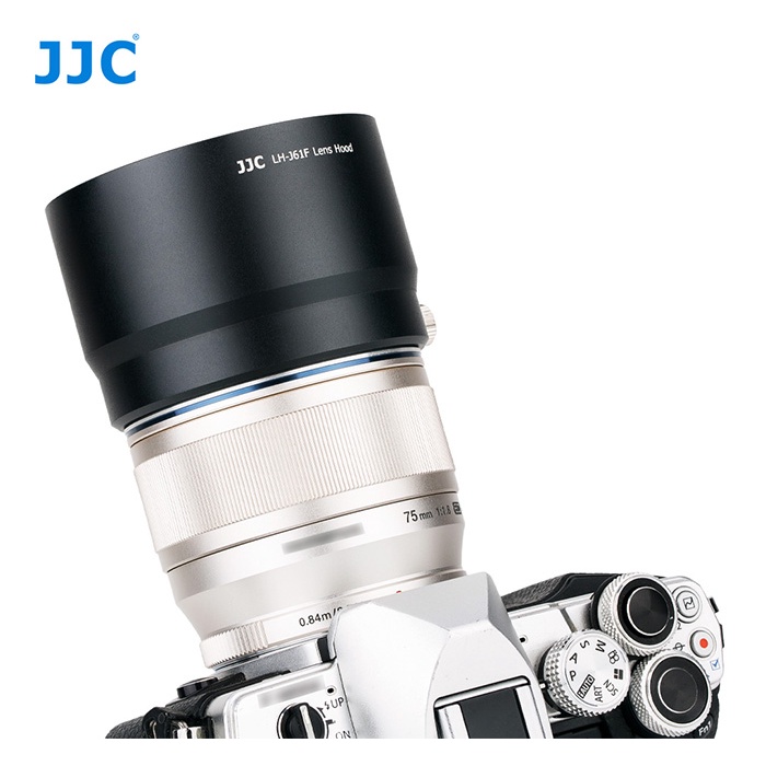 JJC LH-J61F เลนส์ฮูดโลหะ เปลี่ยน LH-61F สำหรับเลนส์ Olympus M.ZUIKO DIGITAL ED 75mm F1.8 ราคา ถูกที่สุด ดีลบีเคเค แกลเลอรีภาพที่ 5