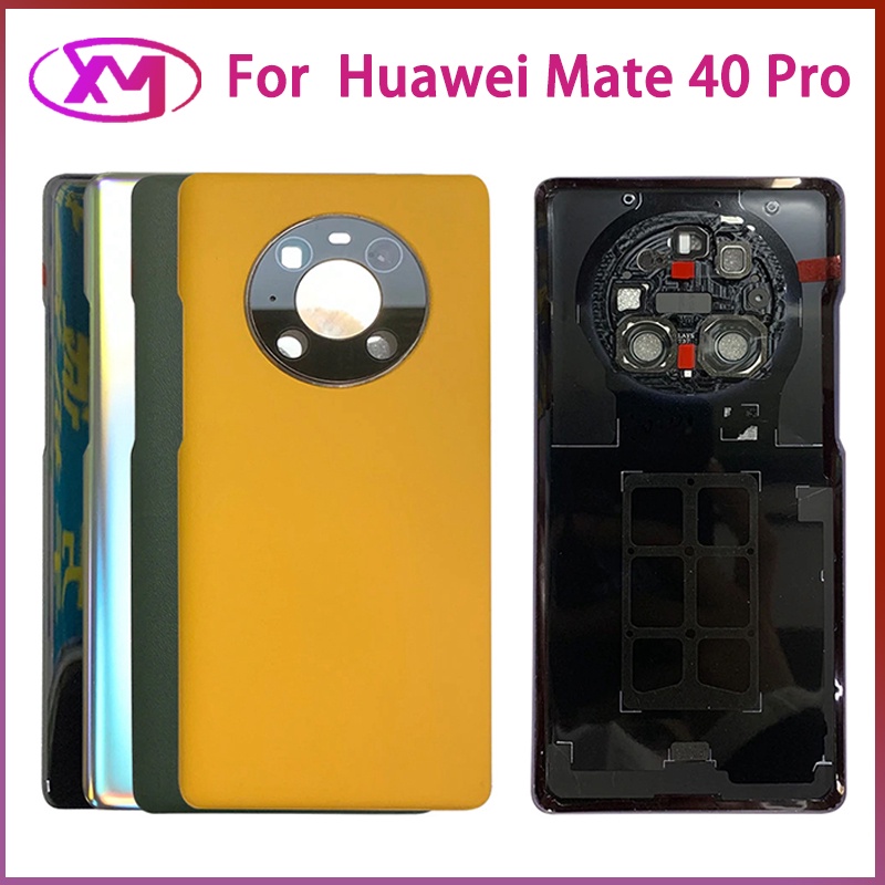 ฝาหลัง Mate 40 Pro ฝาครอบแบตเตอรี่ด้านหลัง เคสประตู กระจกด้านหลัง อะไหล่ซ่อม
